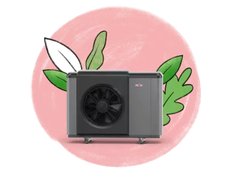 Tepelné čerpadlo vzduch/voda CHA monoblok značky WOLF