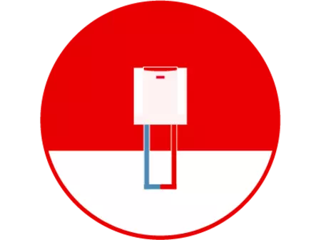 Tepelné čerpadlo solanka-voda ikona