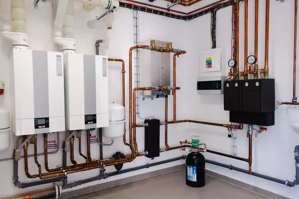 Ukázka zapojení kotlů