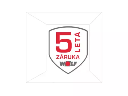 Logo WOLF Česká republika 5letá záruka