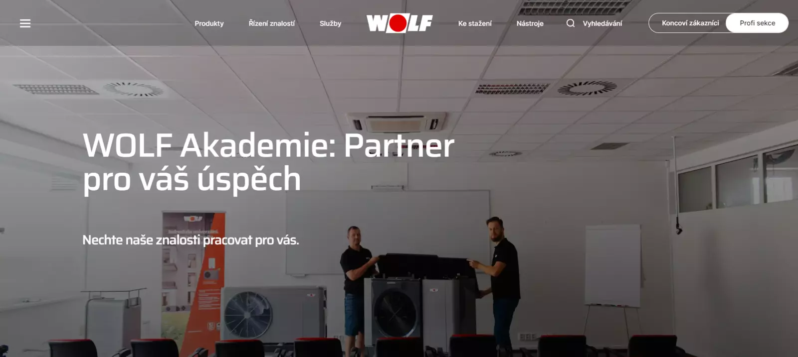 WOLF Akademie homepage foto