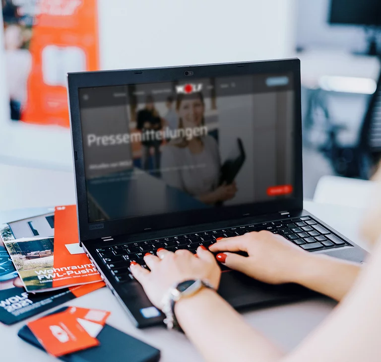 Wolf Pressebereich Mediacenter