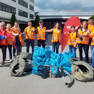 Die beteiligten WÖLFE beim Ramadama