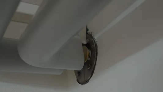 Hausanschluss für CHA im eingebauten Zustand