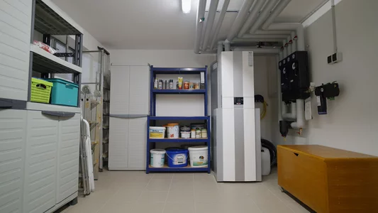 WOLF Inneneinheit im eingebauten Zustand