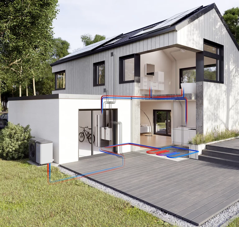 Smartes Energiemanagement mit WOLF Wärmepumpe