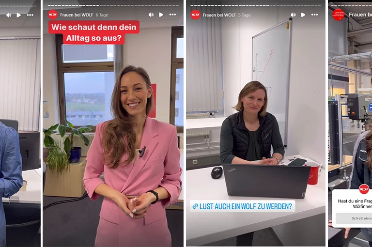 WOLF Internationalen Frauentags am 8. März