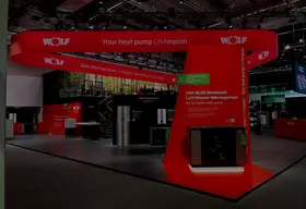 Messestand WOLF ISH Foto vom Messestand WOLF auf der ISH