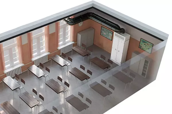 WOLF - Aufstelllösung CGL edu im Raum 