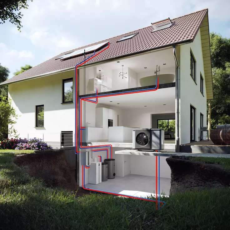 Schnittbild Modernisierung