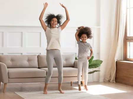 Raumklima - fröhliche Kinder