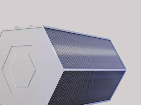 Wohnraumlüftung CWL-2 Wärmetauscher