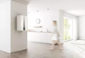 Gasbrennwerttherme Wohnhaus