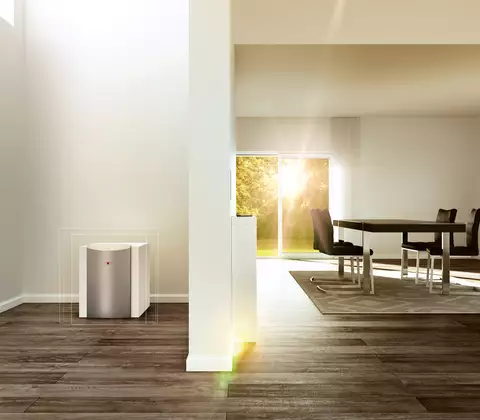 Darstellung einer BWS und BWW WOLF Wärmepumpe