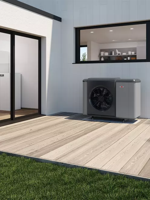 WOLF gas hybrid heating