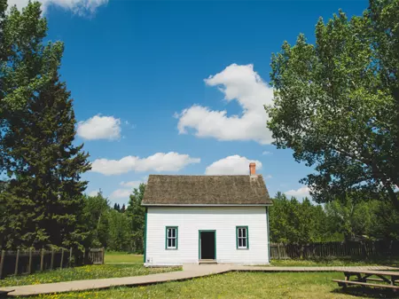 House in a rural location