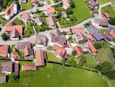 Położenie wiejskie Ogrzewanie gazowe