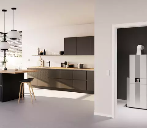 WOLF gas heating system