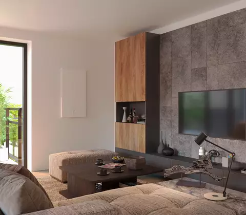 FWL-100 Wohnraumlüftung an der Wand Wohnung