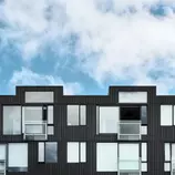 New multi-family house - gas hybrid with solar thermal energy