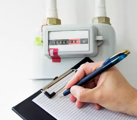 Průměrná spotřeba plynu