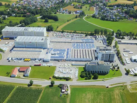 Firmengelände WOLF Luftaufnahme