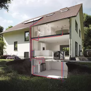 WOLF Sanierungshaus schnitt gas hybrid large