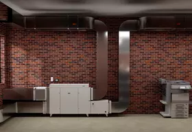 WOLF CSL-800 Einbaulösung Büro2