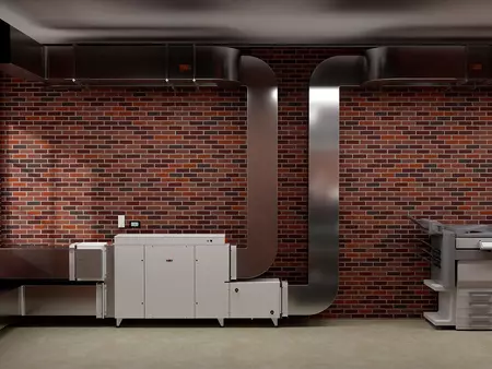 WOLF CSL-800 Einbaulösung Büro2