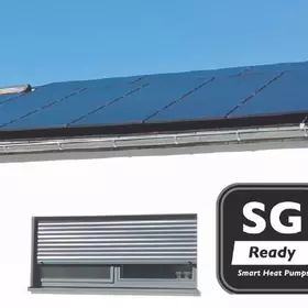 Solaranlage und SG Ready Logo
