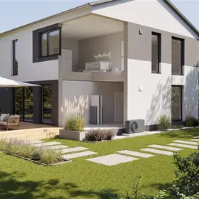 WOLF Wohnraumlueftung Fertighaus FHA Monoblock schnitt small