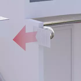 Darstellung wie die Luft aus dem Lüftungsschach entweicht 