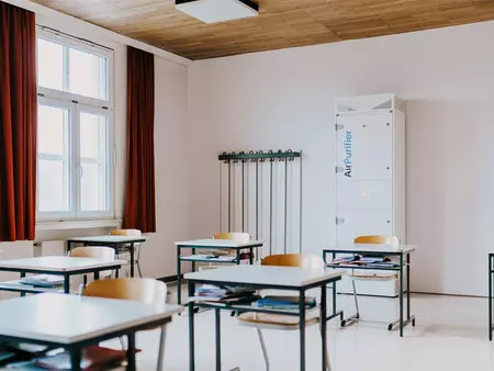 Airpurifier in Klassenzimmer 