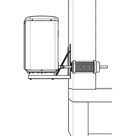 WOLF CHA Wanddurchführung