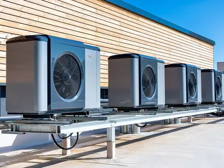 Sistema híbrido WOLF generación aerotermia y gas/gasóleo