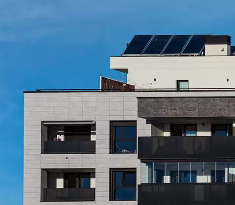 Placas solares para instalaciones centralizadas