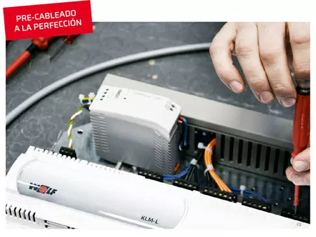 Pre-cableado a la perfección