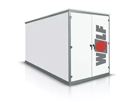 Sistema centralizado de calefacción, climatización y ventilación. 