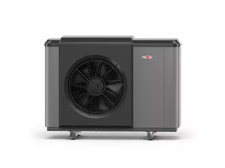 Tecnología de aerotermia. Bomba de calor compacta, inteligente y silenciosa