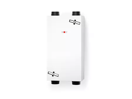  Ventilación de interior con intercambio continuo de aire y recuperación de energía. Equipo plano para techos bajos y huecos estrechos para espacios reducidos