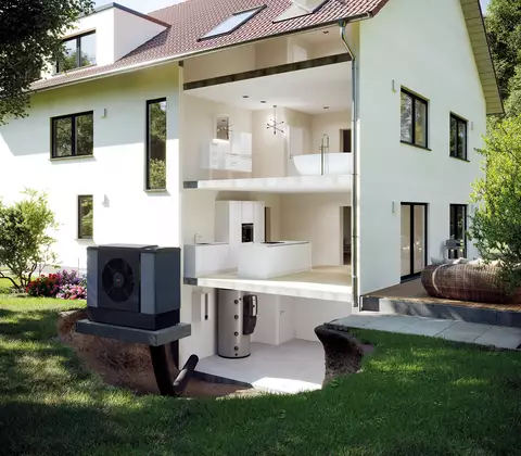 Casa con sistemi WOLF