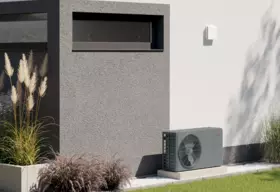 FHA pred moderným domom