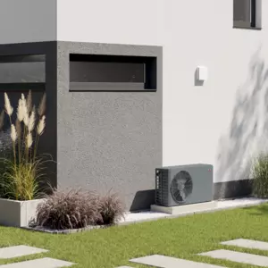 FHA pred moderným domom